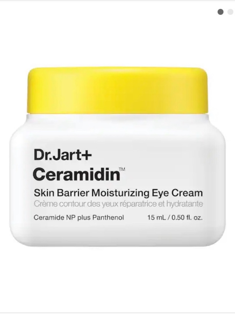 Dr. Jart+ 
Ceramidin™ Skin Barrier Moisturizing Eye Cream